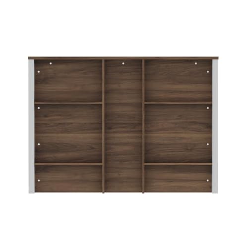 Image of Wakefit Bed | 3 Yr Warranty | Bed Queen Size, Comes with Storage Box, Noise Free, Density: 680-750 kg /m, Termite & Borer Resistant, Fits Mattresses Up to 8 Inches (Nix 78 x 60 - Columbian Walnut)