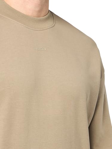 HUGO Men's Small Logo French Terry Sweatshirt3