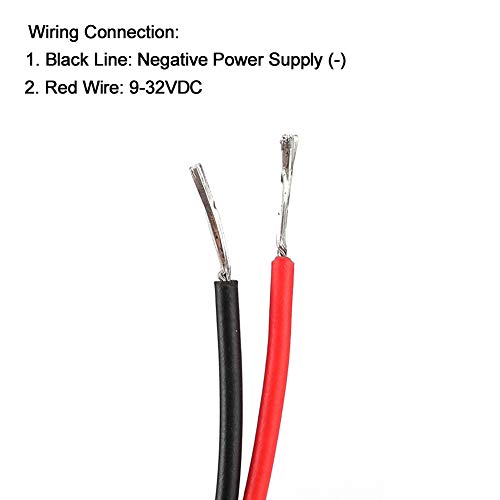 85mm Digital GPS Speedometer LCD Speed Gauge Odometer Course Speedometer GPS Car Boat Engineer Adjustable Stainless Waterproof Digital Gauges (black)