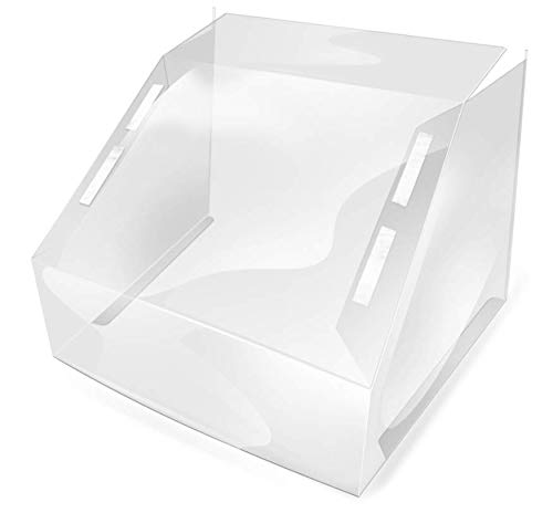 Sneeze Dome - Student Desktop Shield - 4 Way Full Protection - Protective Student Sneeze Guard Barri