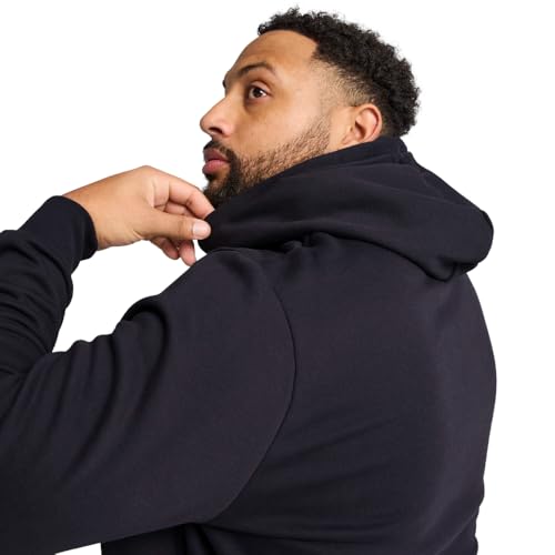 Image of PUMA Mens Essentials No. 1 Logo Hoodie Casual Outerwear Casual - Black