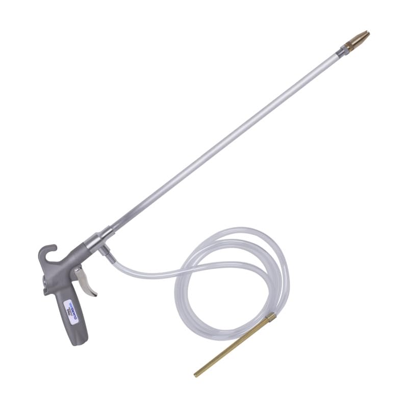 Guardair 79SG036 Syphon Spray Gun with 36-Inch Extension - Durable Cast Aluminum Body with Hanging Hook and Wide Comfort Trigger