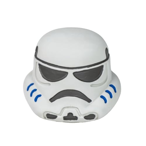 CERDÁ LIFE'S LITTLE MOMENTS Star Wars Hundespielzeug – Weiß – Stormtrooper – Größe 7 x 7 x 7 cm – Hundespielzeug aus Latex – Originalprodukt, entworfen in Spanien