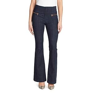 Skinnygirl Women's Plus Size The High Rise Jean, raw Rinse-Polished Flare, 22W