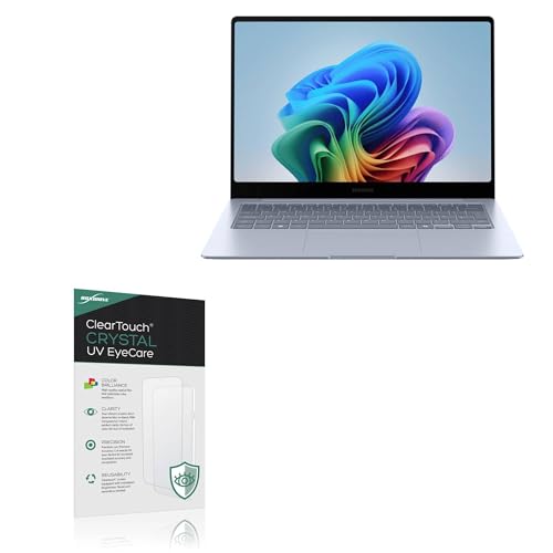 BoxWave Screen Protector Compatible With Samsung Galaxy Book Edge (14 in) - ClearTouch Crystal Anti-UV EyeCare (2-Pack), Filters out Harmful Blue Light Reduce Fatigue
