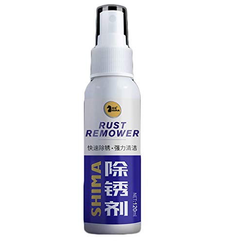 UKtrade Anti-Rust Lubricant Rust Inhibitor Spray Quick Stain Remover Derusting Spray Car Vehicle Maintenance Supplies 120ML