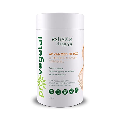 EXTRATOS DA TERRA PRO VEGETAL ADVANCED DETOX 700G Cápsula Unissex Redutor de Medidas
