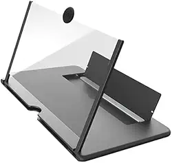 Lupa Celular Amplificadora de Tela Imagem 3D 10 Polegadas Cor: Preto
