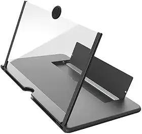 Lupa Celular Amplificadora de Tela Imagem 3D 10 Polegadas Cor: Preto