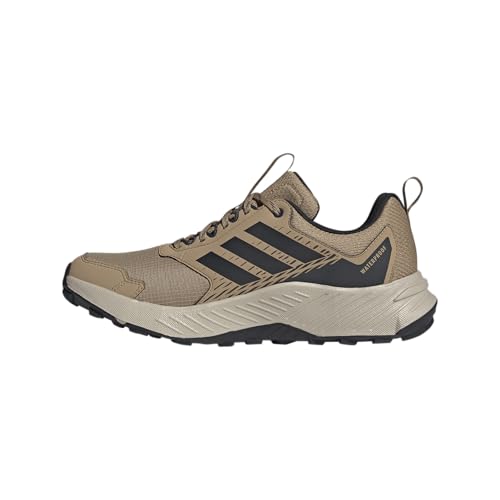 adidas Herren Terrex Tracefinder 2 Climaproof Trail Running Shoes, Cardboard/Core Black/Bronze Strata, 43 1/3 EU