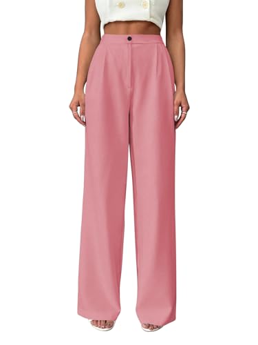 Image of Toochki Trousers for Woman Pants Women's Formal Office Korean | Black Track Pant | Straight | Cotton Spandex Stretchable Trouser | High-Waisted Bottom Wear