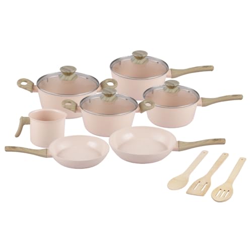 Descubra o equilíbrio entre design e funcionalidade com o Jogo de Panelas Mimo Style Pratic Cook 4 Mimo Style Jogo de Panelas Premium 10 Peças Indução, Revestimento...