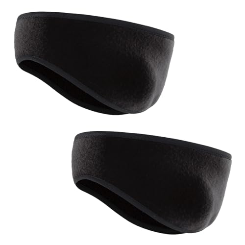 GNHG 2er-Pack Stirnbänder für Männer und Frauen, Ohrenschutz Mit Schutz, Zum Laufen, Wandern, Yoga, Fitness