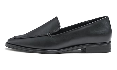 Image of FEVERSOLE Women's Fashion Dress Comfort Low Heel Office Penny Loafer Flats