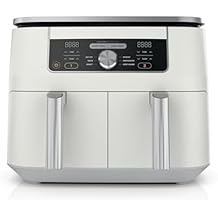 8 Quart 6-in-1 DualZone 2-Basket Air Fryer for Quick, Easy Meals with 2 Independent Frying Baskets & Smart Finish