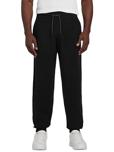 GUESS Pantalon de survêtement pour homme en coton Z5BB05Z0960, Noir , M