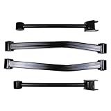 NewYall Front Upper and Lower Control Arm for Jeep Wrangler 2007-2017, Wrangler JK 2018