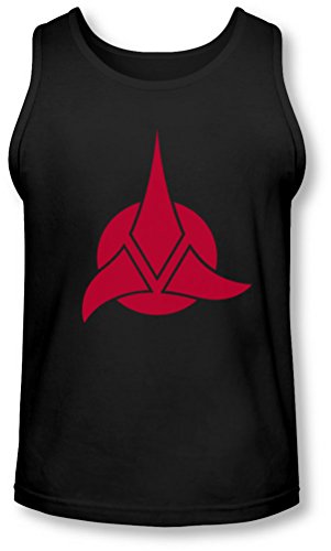 Camiseta de tirantes Star Trek Klingon para hombre ropa interior y exterior de verano