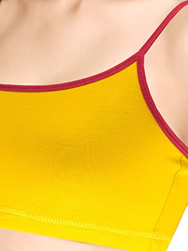 Image of Laavian Women's Modal, Elastane Non-padded Wire Free Beginners Bra