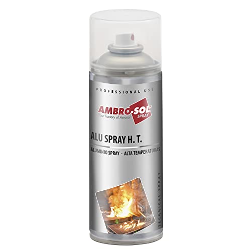 AMBRO-SOL, Galvanizado, Imprimación Galvánica, Color Gris Claro/Aluminio, Spray 400ml, El embalaje puede variar