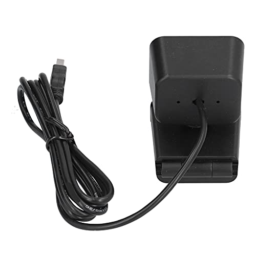 Elprico 1080P Webcam, 360° Rotation HD USB Webcam30fps USB Computerkamera mit Mikrofon Plug and Play PC Laptop Webkamera mit 3 Geschwindigkeiten Touch Fill Light – Bild 5