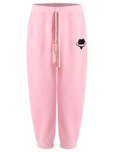 Kids Boys Girls Sweatpants Elastic Waist Athetic Jogger Pants with Pockets for Running Jogging