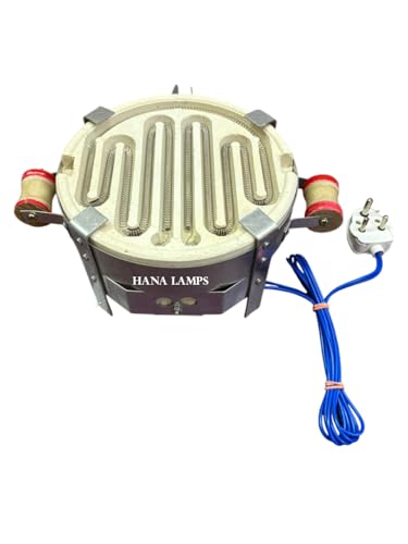 Image of 1500Watt Round Electric Cooking Heater | Heavy Duty | Portable Single Burner Coil Stove | Fast Heating Electric Cooking Plate for Kitchen