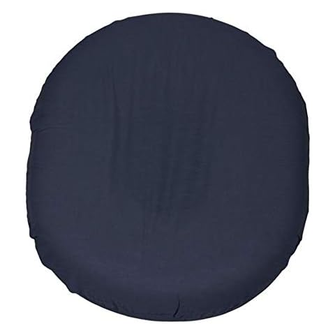 PCP Foam Ring Cushion, Removable Cover, Navy Cover, 16 inches Cover