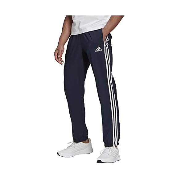 adidas Men's Aeroready Essentials Elastic Cuff 3Stripes Pants My