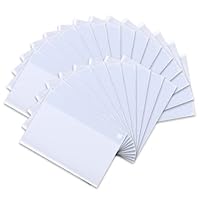 Oxford Heftumschlag A4, aus Kunststoff, transparent, farblos, 25 Stück