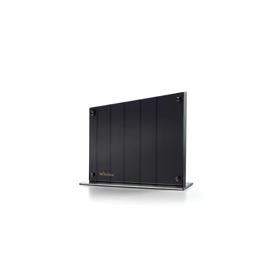 Hampton-Forge-Skandia-Reflections-6-Piece-Glass-Block-Knife-Set-one-size-TaupeGrey Hampton Forge Skandia Reflections 6 Piece Glass Block Knife Set, one size, Taupe/Grey