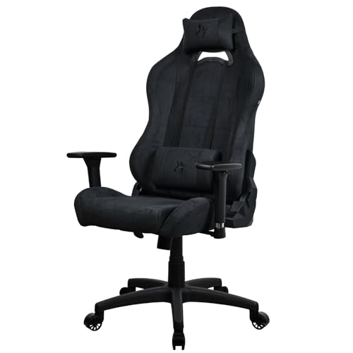 Arozzi Torretta Premium Supersoft™ Silla de Juego y Oficina ergonómica, Mecanismo de Asiento avanzado, reposabrazos 3D, Respaldo Alto, basculante Giratorio e inclinable, Cojines de Soporte - [Pure
