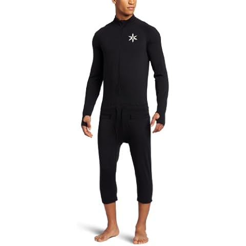 AIRBLASTER Men's Hoodless Ninja Suit, Black, XX-Large Cover