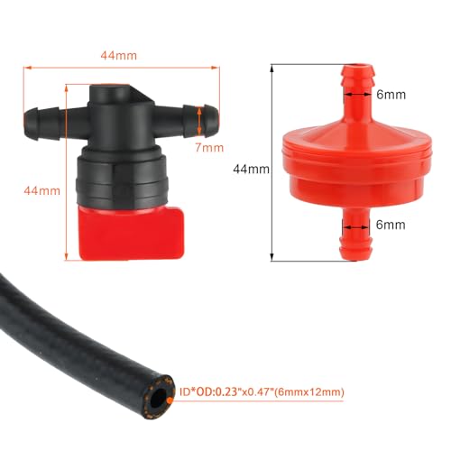 Hipa 699831,694941 699831 Carburetor Kit Compatible With Briggs & Stratton 28D707 28M707 28R707 289707 28D702 12 12.5 13 Hp Engine Toro 71301 Lawn Mower Tractor Riding Mower Motor Parts Replace 694941 thumb #3
