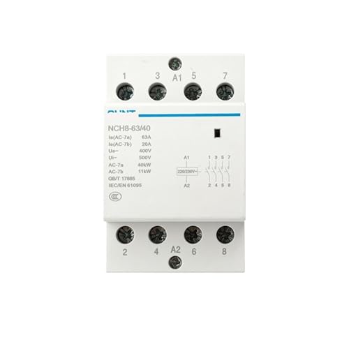 Contacteur modulaire 63A NCH8 efficace pour la gestion d'énergie de votre maison