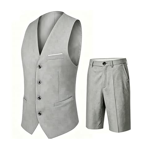 Ensemble formel été contre la chaleur : gilet chic et short - 5