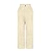Corduroy Pants for Women Casual High Waisted Wide Leg Pants Stretchy Loose Fit Pants Fashion Office Work Trousers