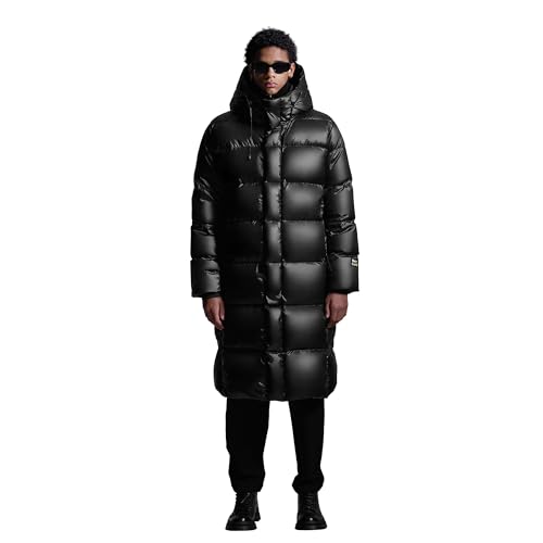 NoirGold Men's Winter Puffer Jacket - Goose Down, Thick Down Jacket, Sizes S-XXL.