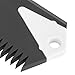Leapiture 2PCS PVC Surfboard Wax Comb Cleaner Tool Accessory Skateboard Wax Comb Surfing Board Skateboard for Surfing Skateboarding Skimboarding