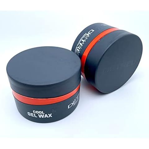 Detreu Cool Gel Wax Orange 2 x 150ml Haarwax Haarwachs Gelwax Stylingwax starker Halt und langanhaltender natürlicher Glanz Cover