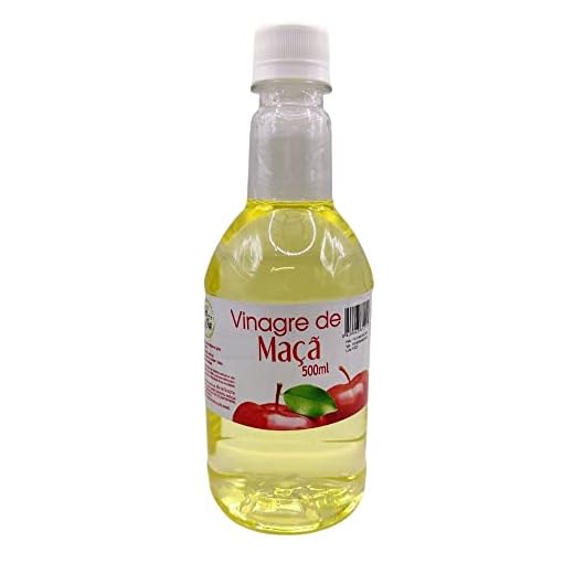 Vinagre 100% Maçã Puro Natural Zero Açúcar e Conservan 500ml