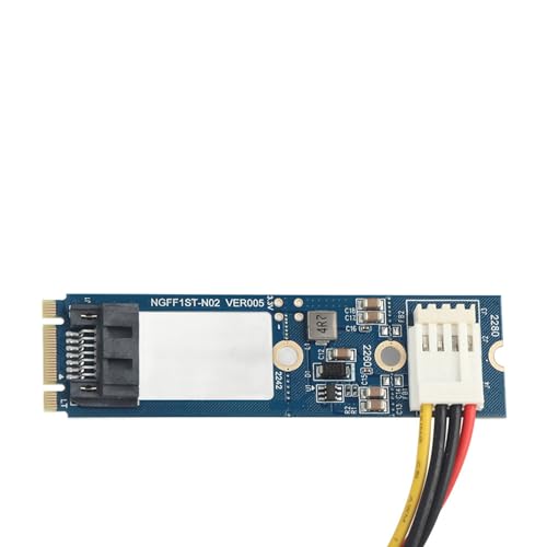 Adaptador M2 NGFF a SATA con cable de energía 4 pines miniatura 2