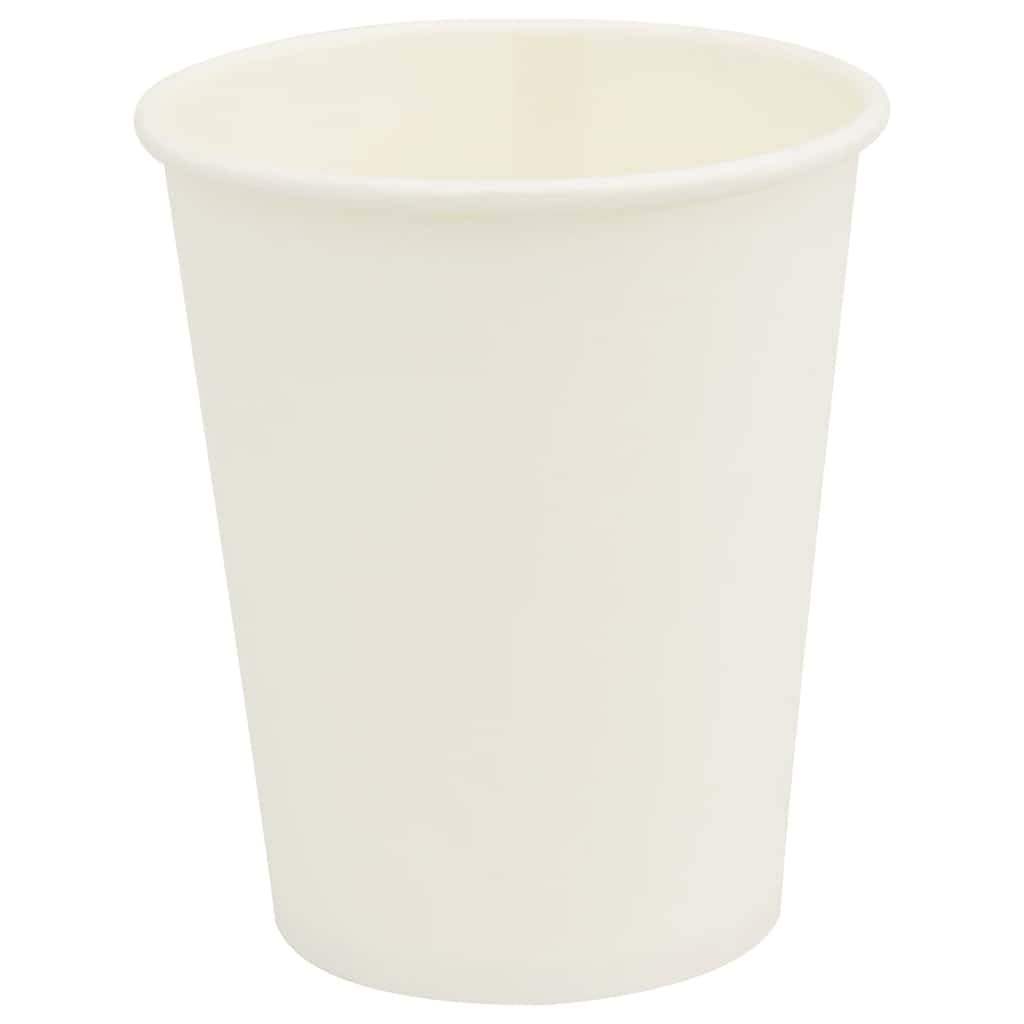 Rantry Bicchieri da caffè in Carta 1000 pz 8oz 200ml Bianco, Arredo Mobili da Interni per Camera da Letto Soggiorno Ufficio