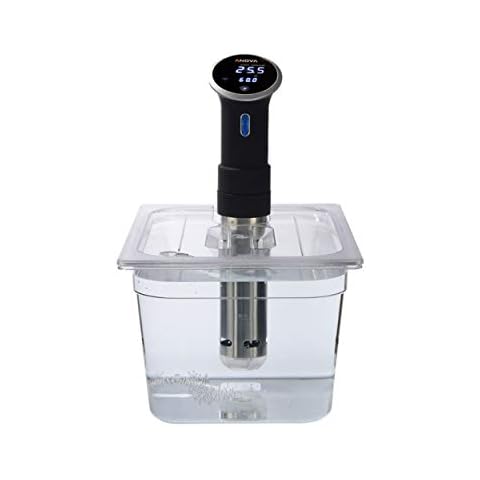 SousVideTools 11.6 Litre Polycarbonate Container - Custom Cut Lid to Suit the Anova Sous Vide Cooker - Clear Cooking Vessel - BPA Free, Non-Stick, and Dishwasher Safe Cover