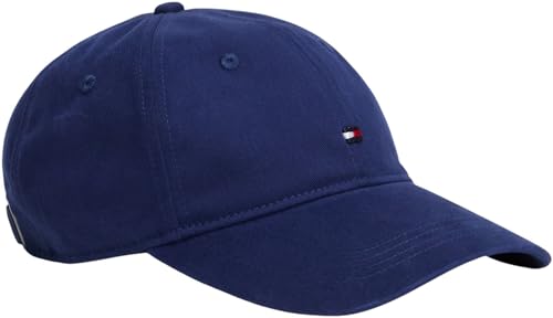Tommy Hilfiger Gorra de béisbol Hombre Basecap, Azul (Preppy Navy), Talla Única
