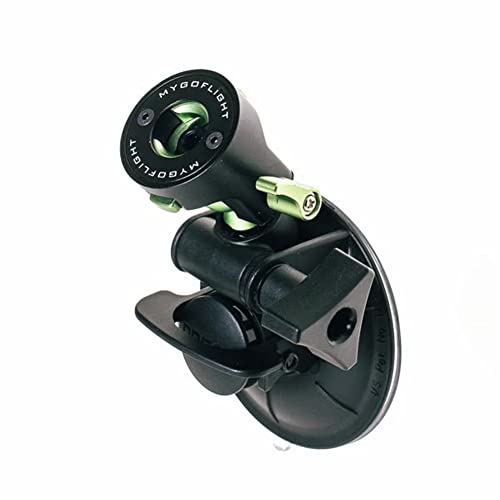 MYGOFLIGHT MNT-1813 Sport Compact Suction Mount - Flight Travel iPad/Mobile/GPS Mounting Device For Flat Surfaces