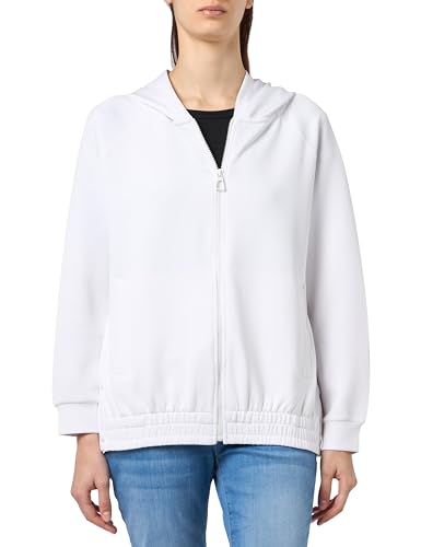 Geox W Sweat à Capuche Zippé Femme veste légère pour superpositions sans épaisseur