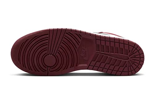Image of Jordan Mens Air Jordan 1 Low 553558 615 Bordeaux - Size 9