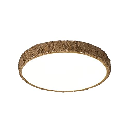 Lámpara de panel plano LED y plafón circular moderno para techo de dormitorio 2
