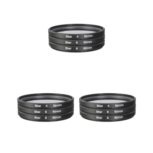 Filtre d'objectif photo 82mm et accessoires de créativité optique à effet star